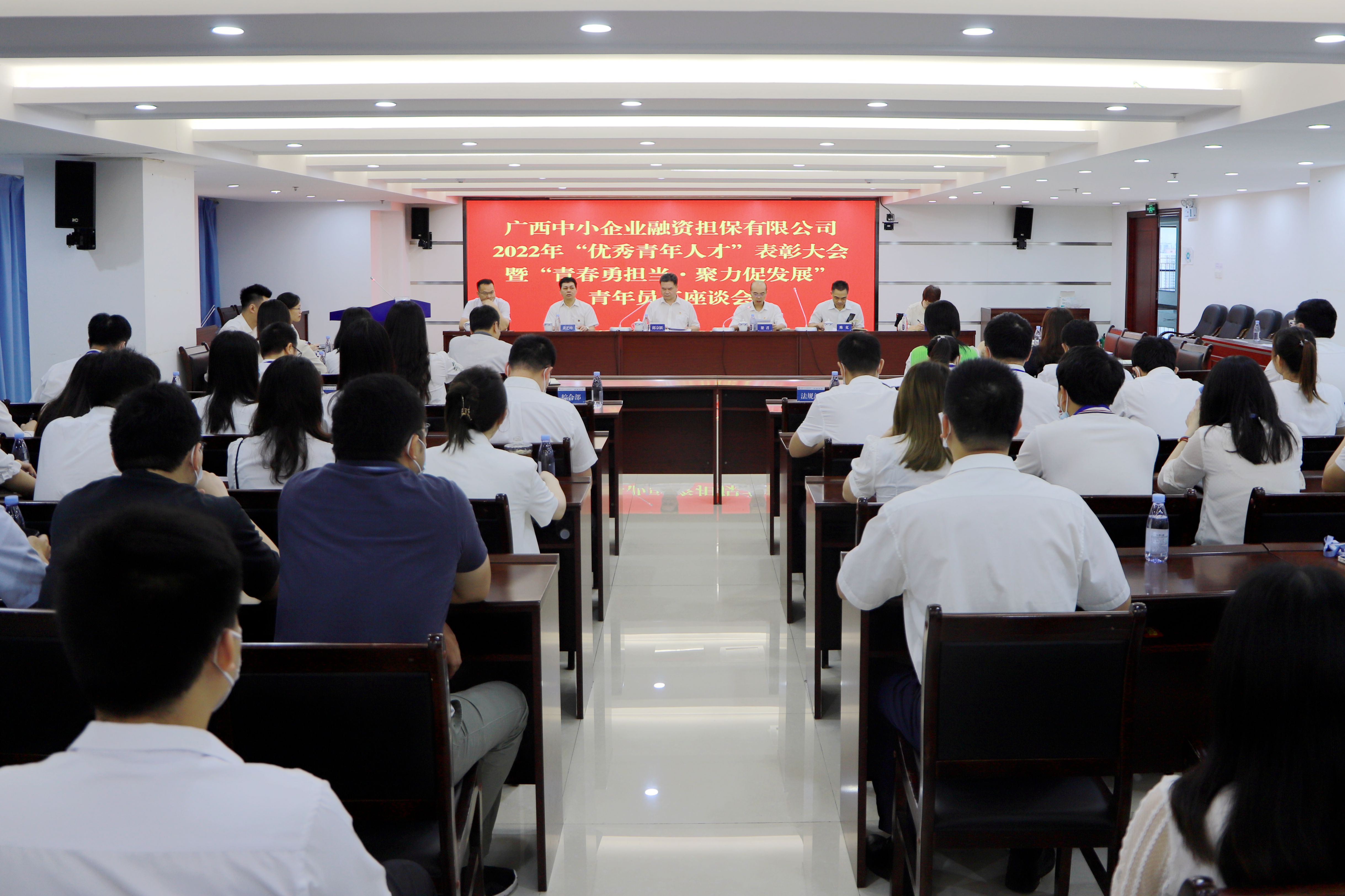 黨委書記講專題黨課，熱議建團百年有我！中小擔保召開“優(yōu)秀青年人才”表彰大會暨“青春勇?lián)?聚力促發(fā)展”青年員工座談會